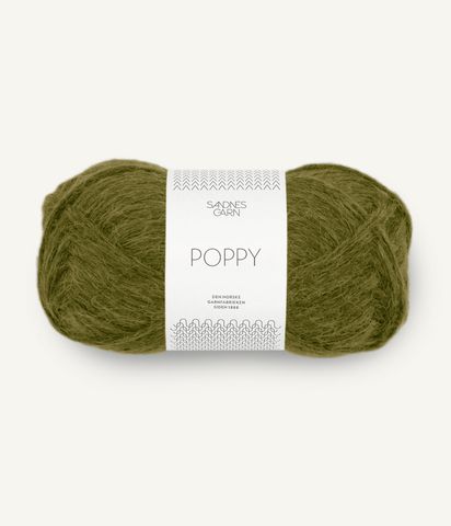 Hovedbilde 9563 Dark Green Moss - Sandnes Garn, Poppy