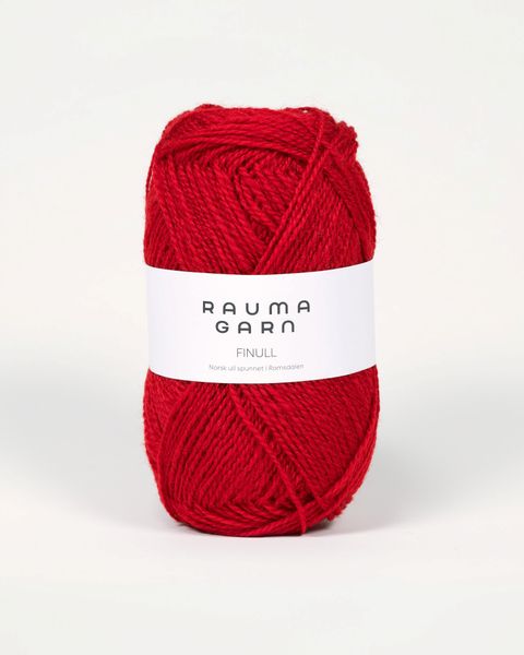 435 M&oslash;rk R&oslash;d - Rauma Garn, Finull Pt2