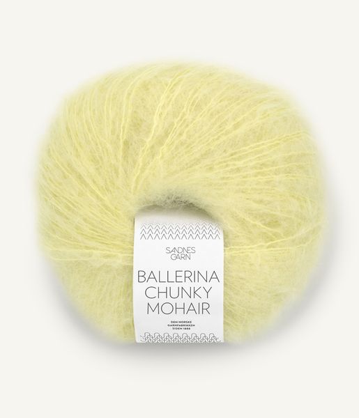 9523 Lime Punch - Sandnes Garn, Ballerina Chunky Mohair  