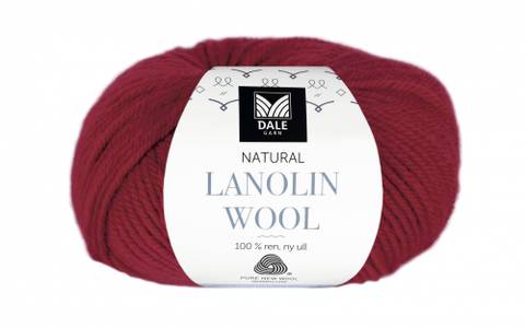 Bilde av 1417 Rubinrød - Dale Garn, Natural Lanolin Wool