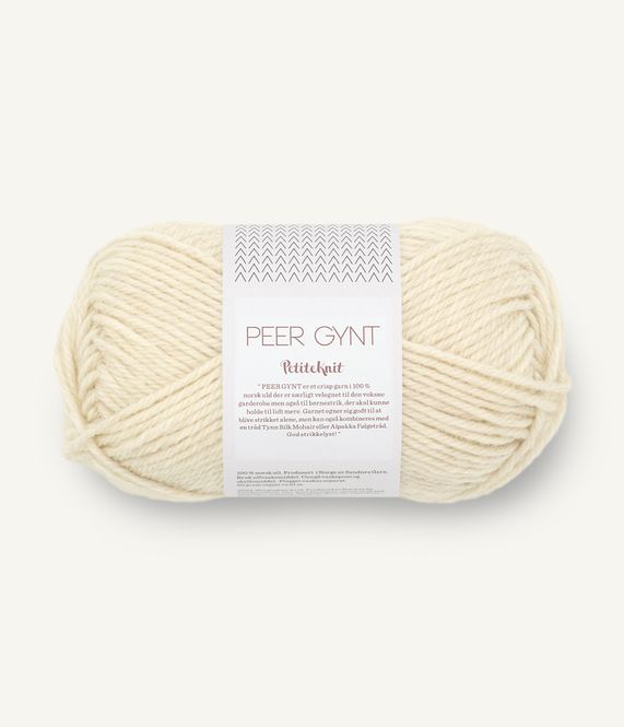 Hovedbilde 1016 Milk Melange - Sandnes Garn, Peer Gynt ...