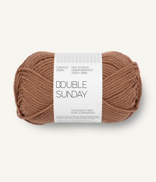 3052 Pecan Brown - Sandnes Garn, Double Sunday