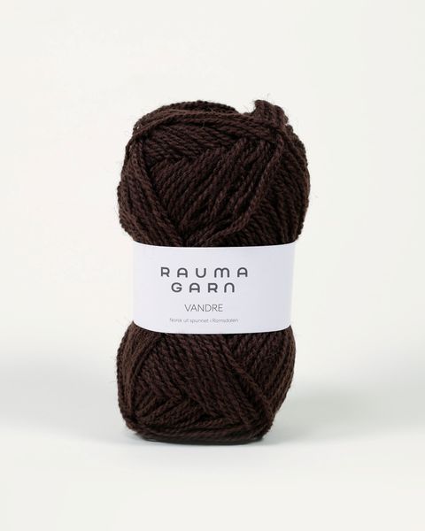 21 Brun - Rauma Garn, Vandre