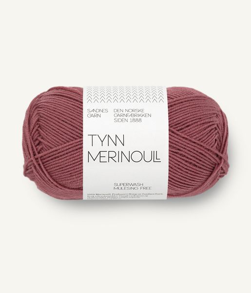 4344 Dry Rose - Sandnes Garn, Tynn Merinoull