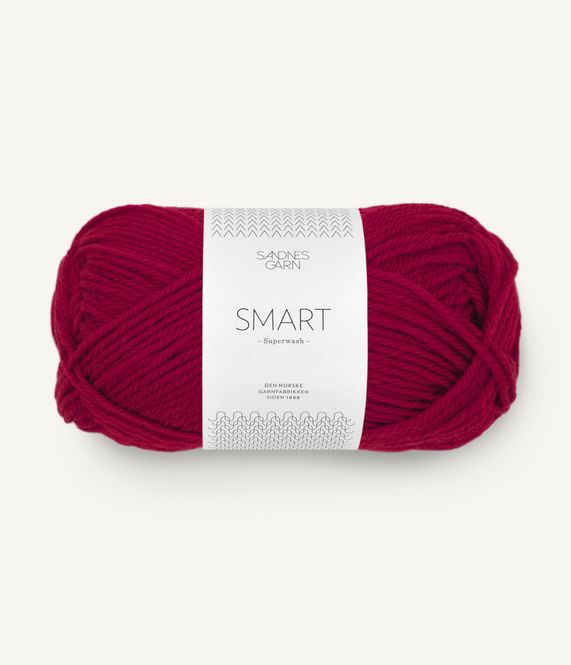 Hovedbilde 4065 Crimson Red - Sandnes Garn, Smart