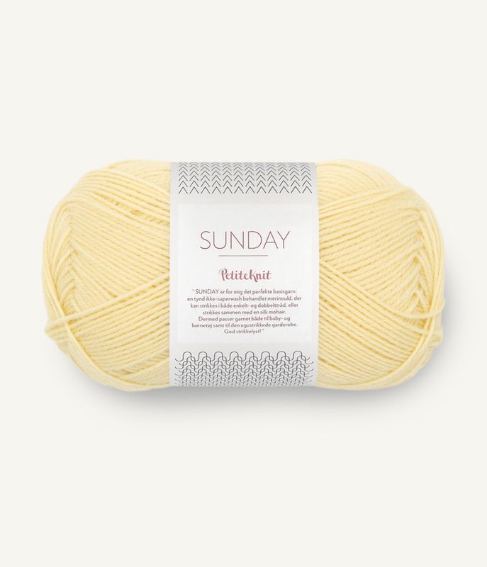 2114 Banana - Sandnes Garn, Sunday Petiteknit