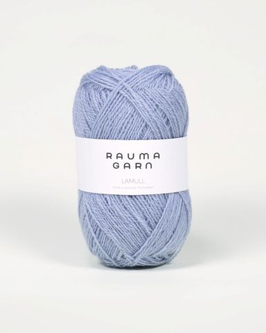 Hovedbilde 37 Bl&aring; Puddel - Rauma Garn, Lamull