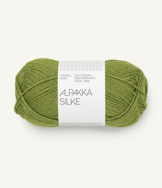 9564 Matcha - Sandnes Garn, Alpakka Silke