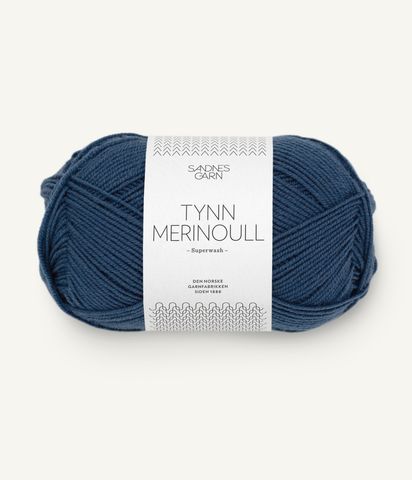 Hovedbilde 6062 Dark Blue - Sandnes Garn, Tynn Merinoull