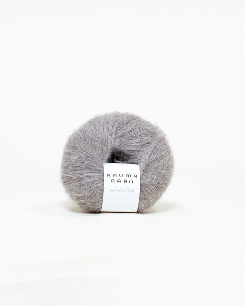 1360 Gr&aring;brun - Rauma Garn, Alpaca Silk