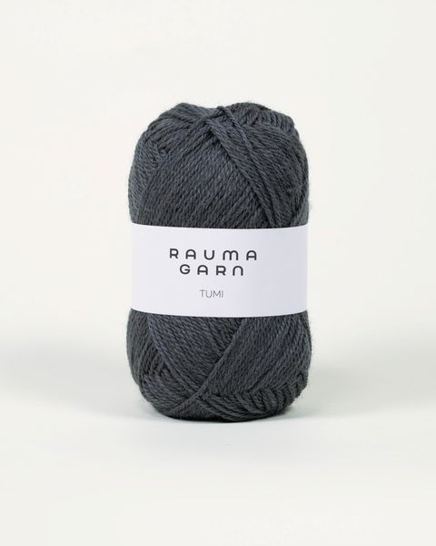 138 M&oslash;rk Gr&oslash;nn - Rauma Garn, Tumi