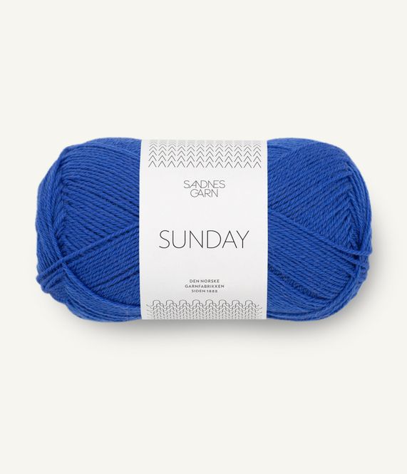 Hovedbilde 5845 Dazzling Blue - Sandnes Garn, Sunday