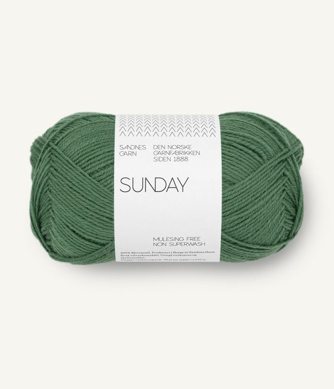 8073 Elm Green - Sandnes Garn, Sunday