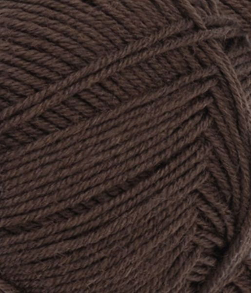 3081 Dark Brown - Sandnes Garn, Tynn Merinoull