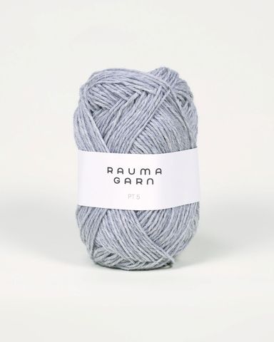 Hovedbilde 504 Lys Gr&aring; Melert - Rauma Garn, PT5 Sport