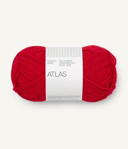 Hovedbilde 4219 True Red - Sandnes Garn, Atlas