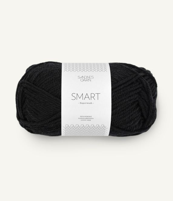 Hovedbilde 1099 Black - Sandnes Garn, Smart