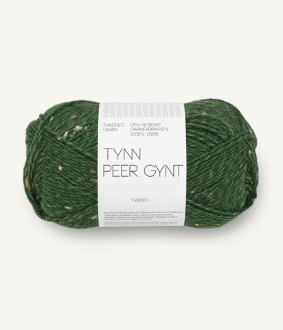 Hovedbilde 8085 Forest Green/Brown Tweed - Sandnes Garn, ...
