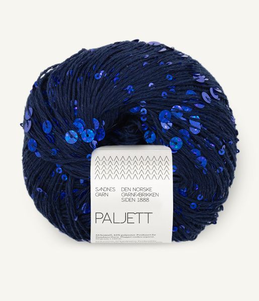 5840 Blue Moon Dazzle - Sandnes Garn, Paljett
