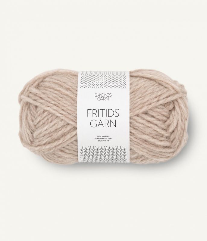 3021 Light Beige Melange - Sandnes Garn, Fritidsgarn