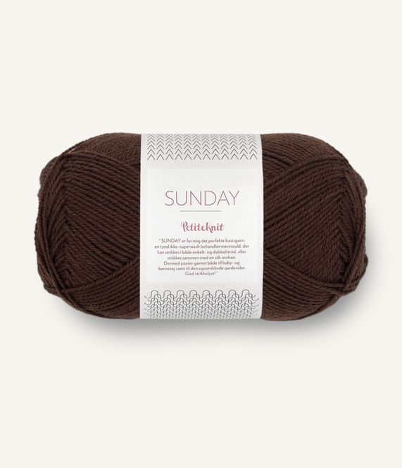 Hovedbilde 3091 Cacao Nibs - Sandnes Garn, Sunday Petiteknit