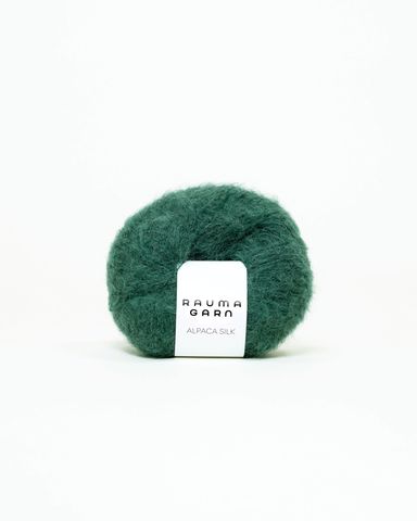 Hovedbilde 2385 Flaskegr&oslash;nn - Rauma Garn, Alpaca Silk 