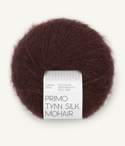 Hovedbilde 4381 Dark Fudge - Sandnes Garn, Primo Tynn Silk ...