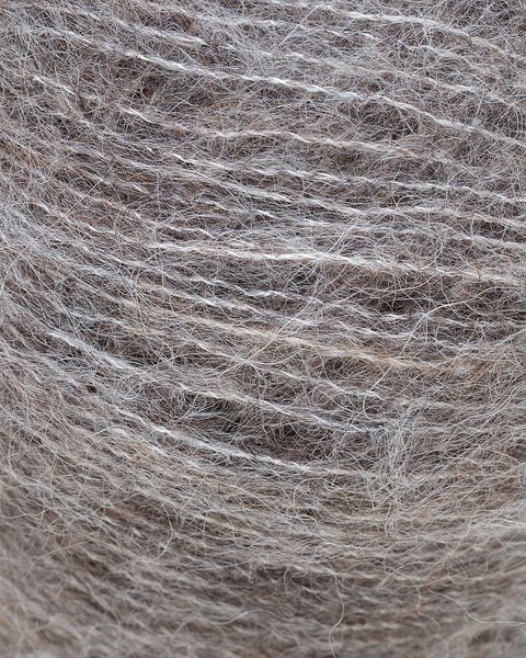 1360 Gr&aring;brun - Rauma Garn, Alpaca Silk