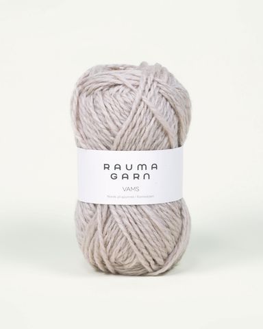 Hovedbilde 100 Gr&aring;beige - Rauma Garn, Vams Pt3
